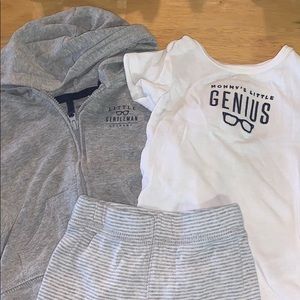 Little genius/gentleman outfit